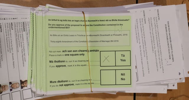 Divorce referendum