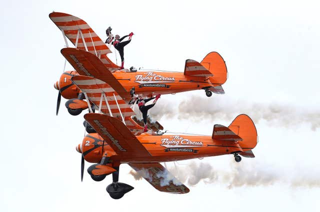 The Flying Circus Wingwalkers