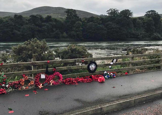 Narrow Water Massacre memorial vandalism
