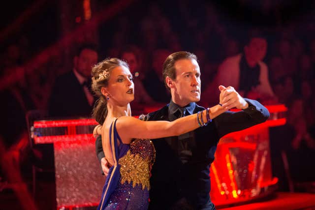 Katie Derham and Anton Du Beke