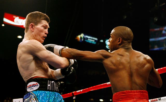 Hatton lost to Mayweather via a 10th-round stoppage