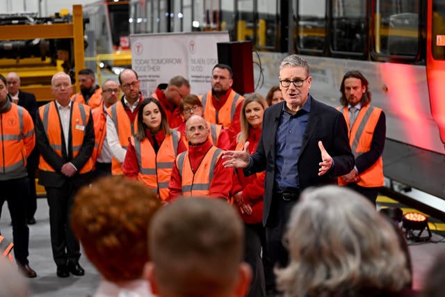 Sir Keir Starmer visit to South Wales