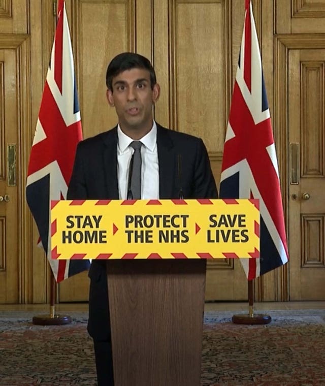 Chancellor Rishi Sunak