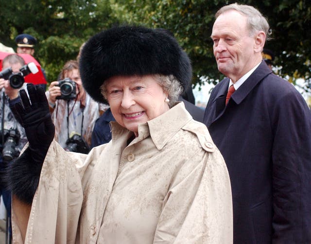The Queen and Jean Chretien