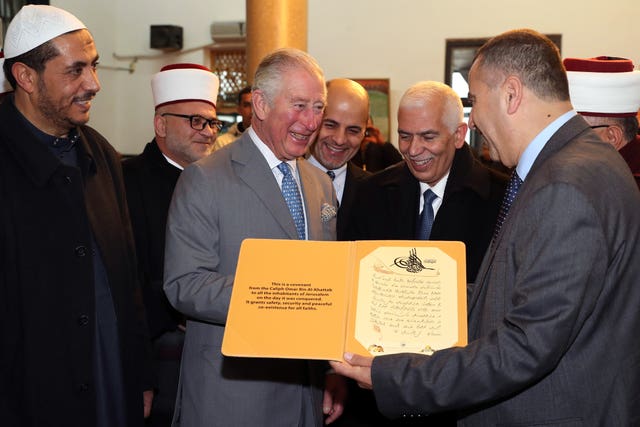 Royal visit to Israel and the Palestinian territories – Day Two