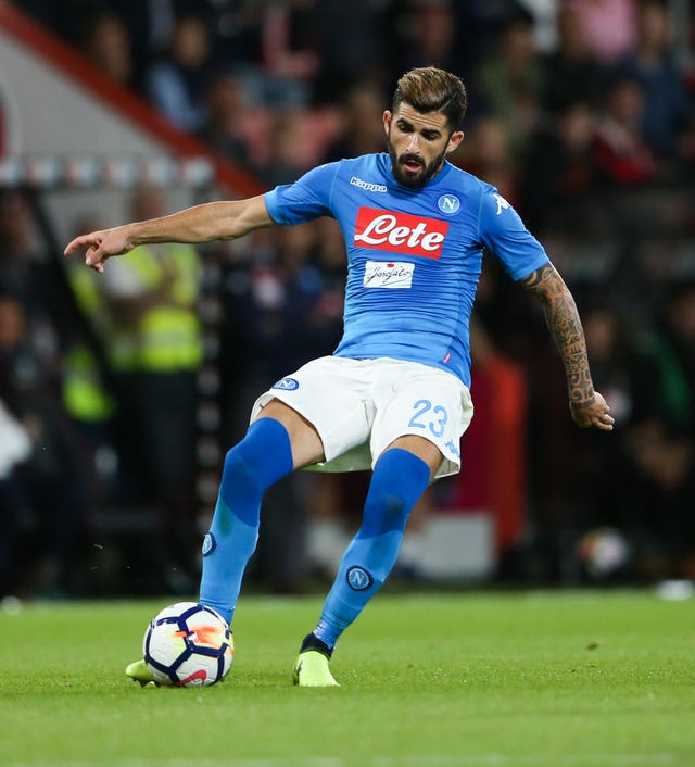 Napoli’s Elseid Hysaj