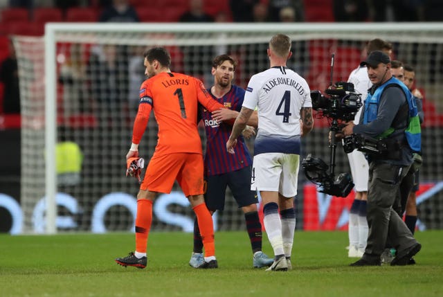 Tottenham Hotspur v Barcelona – UEFA Champions League – Group B – Wembley Stadium