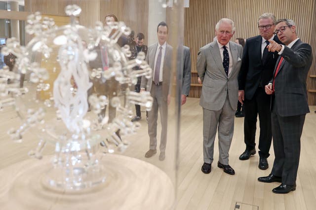Prince of Wales visit to Cambridge