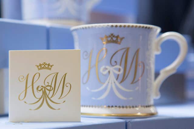 Royal wedding china