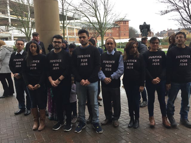 Jessica Patel's family