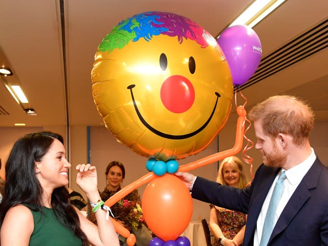 The Duke and Duchess of Sussex attend the WellChild Awards