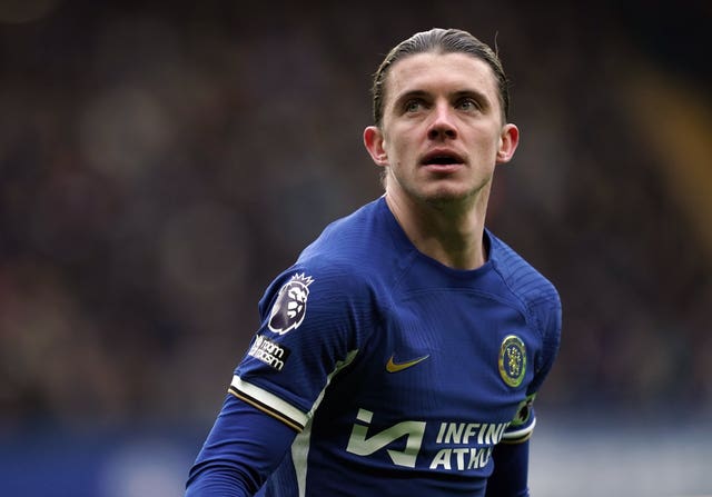 Conor Gallagher has just 18 months left on his Chelsea contract (Adam Davy/PA)