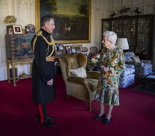 Audiences at Windsor Castle