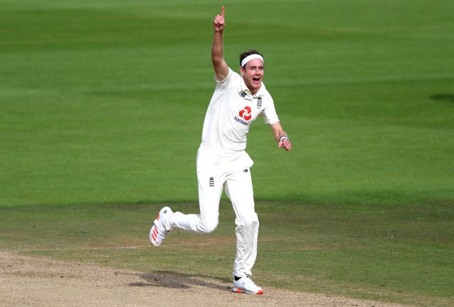 Stuart Broad, pictured, has taken Ross Taylor's wicket 10 times in Test cricket (Mike Hewitt/PA)