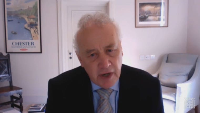 Rick Parry says fans will judge the Government on how many clubs survive