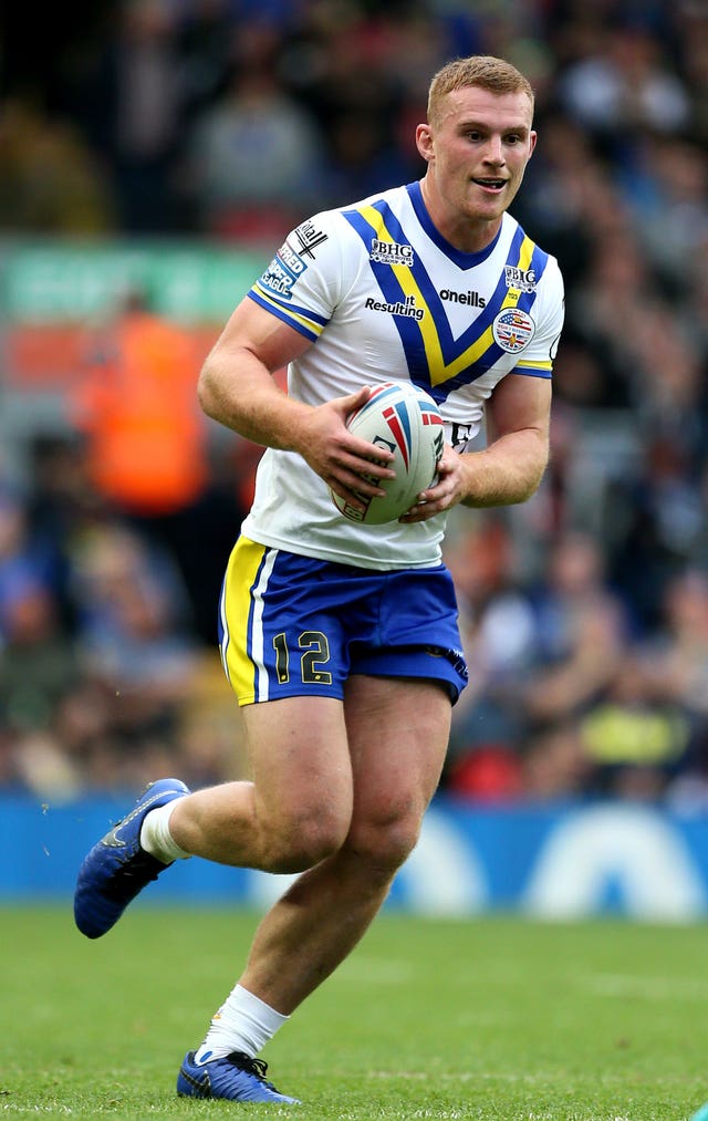 Warrington's Jack Hughes has recovered from the surgery that saw him miss the start of the season