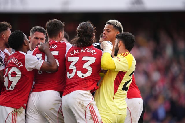 Tempers fray at the end as Newcastle searched for an equaliser