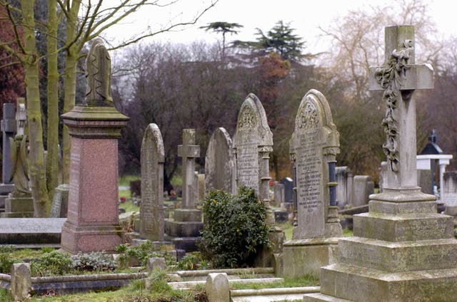Cemetery lockdown