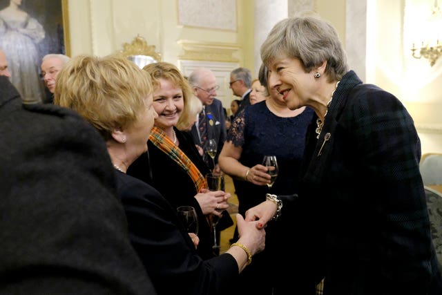 Burn’s Night reception at Downing Street