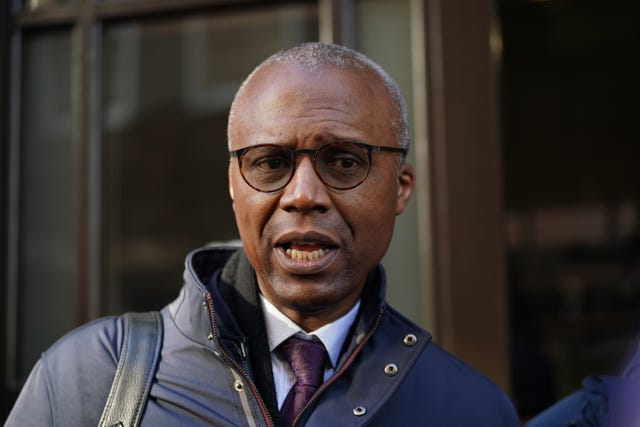 Dr Patrick Roach, general secretary of National Association of Schoolmasters Union of Women Teachers (NASUWT) (Yui Mok/PA)
