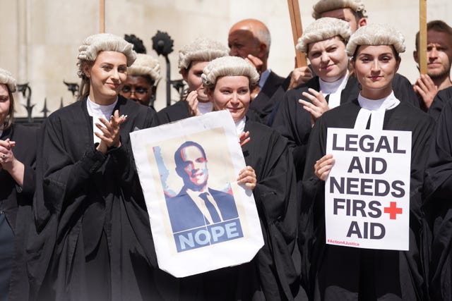Criminal barristers strike action