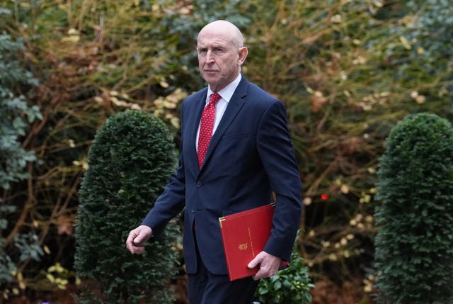 Defence Secretary John Healey
