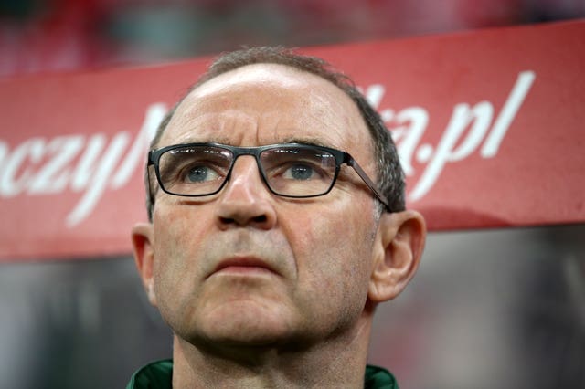 Republic of Ireland manager Martin O’Neill. (PA)