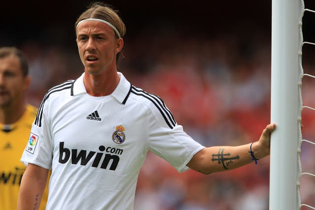 Former forward Guti was a huge favourite during his Real Madrid playing days
