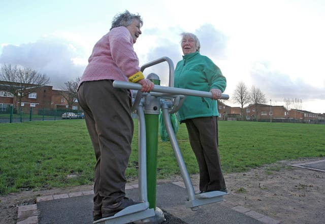 Keeping active can help (Martin Rickett/PA)