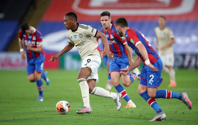 Crystal Palace v Manchester United – Premier League – Selhurst Park