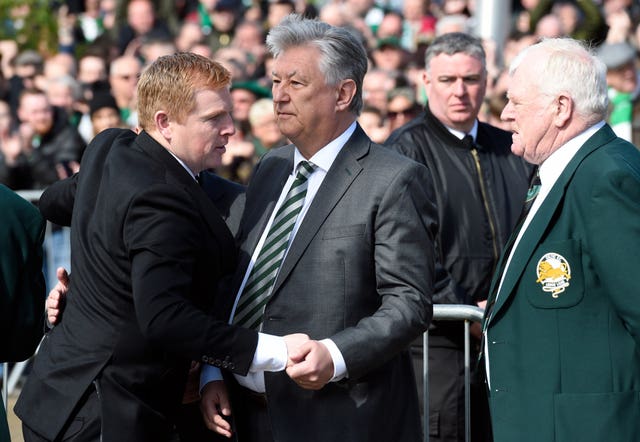 Peter Lawwell and Neil Lennon