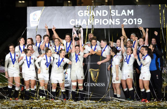 England Women celebrate