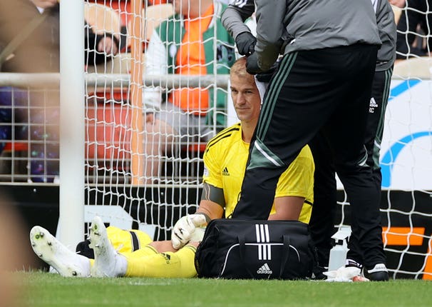 Joe Hart needed lengthy treatment