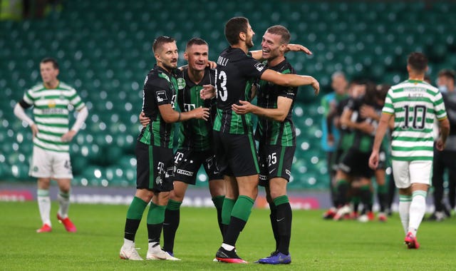 Celtic were knocked out of the Champions League qualifying rounds by Ferencvaros