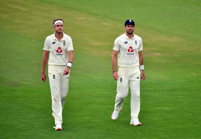 Stuart Broad and James Anderson made little impact