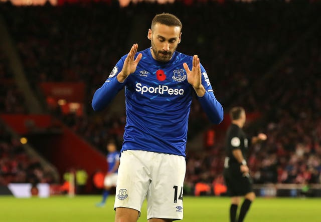 Cenk Tosun has struggled for form at Everton