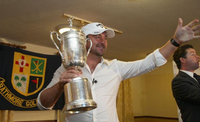 The 2010 US Open champion Graeme McDowel