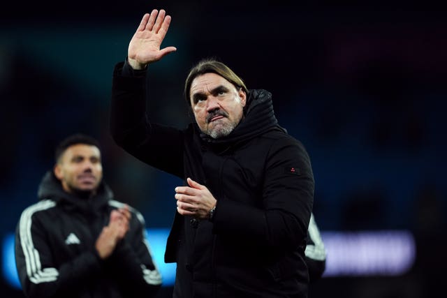 Leeds manager Daniel Farke has been under pressure