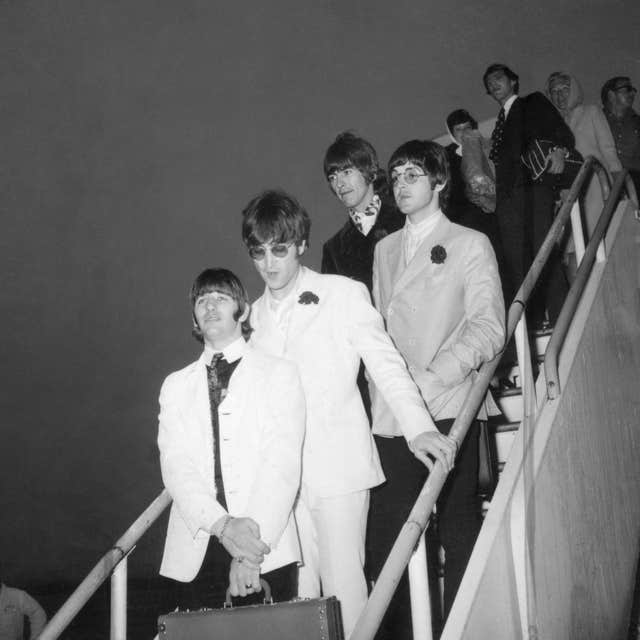 Music – The Beatles Return from America – London Airport