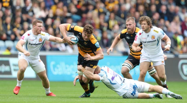 Wasps second-rower Will Rowlands is on the bench for Wales