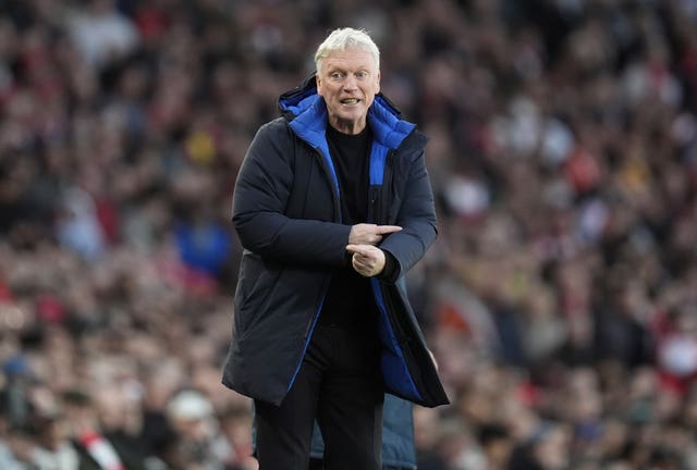 Everton manager David Moyes