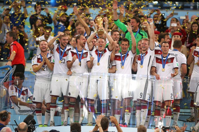 Germany won the World Cup in 2014 and will again be among the favourites