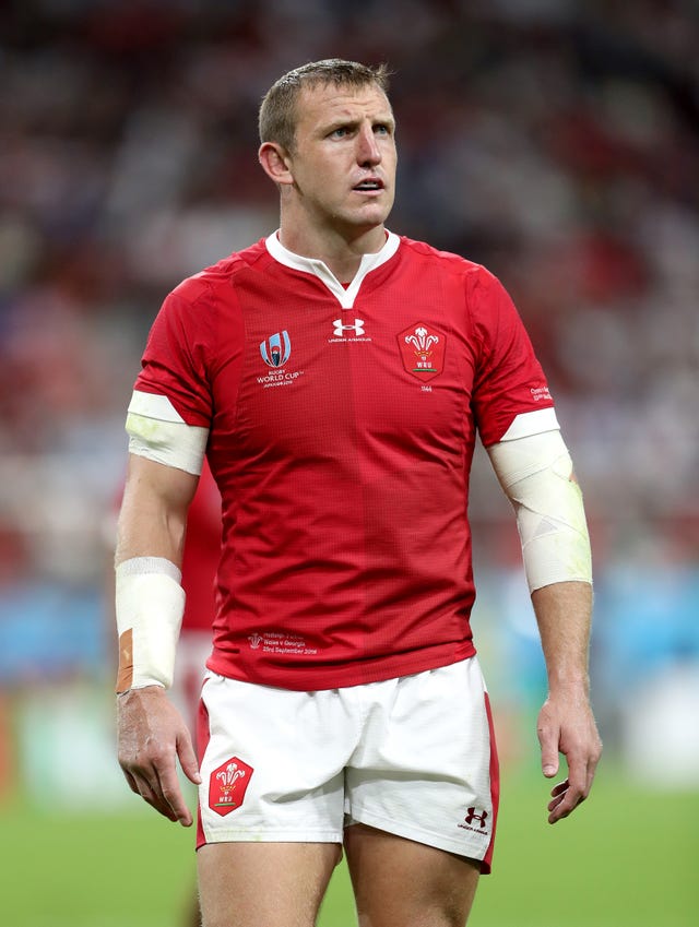 Hadleigh Parkes is back in training for Wales