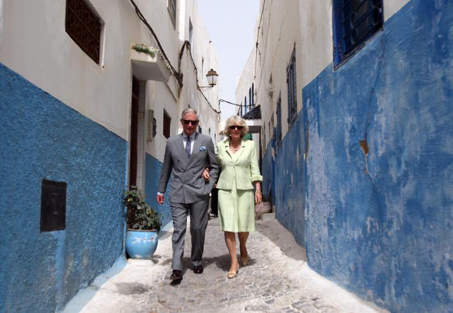 Charles and Camilla in Morocco