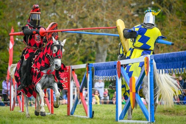 Sudeley Castle annual jousting event