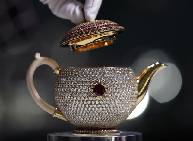 The Egoist was named as the world's most valuable teapot (Yui Mok/PA)