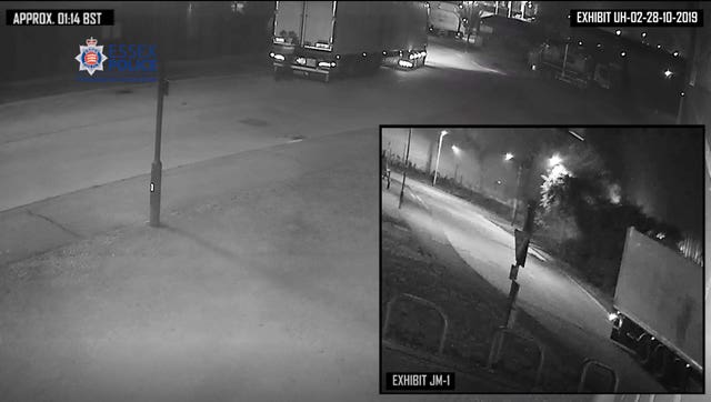 Bodies found in lorry container