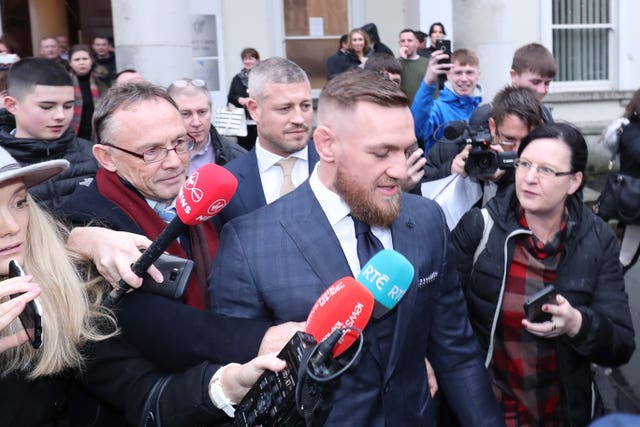 Conor McGregor attracts attention everywhere he goes