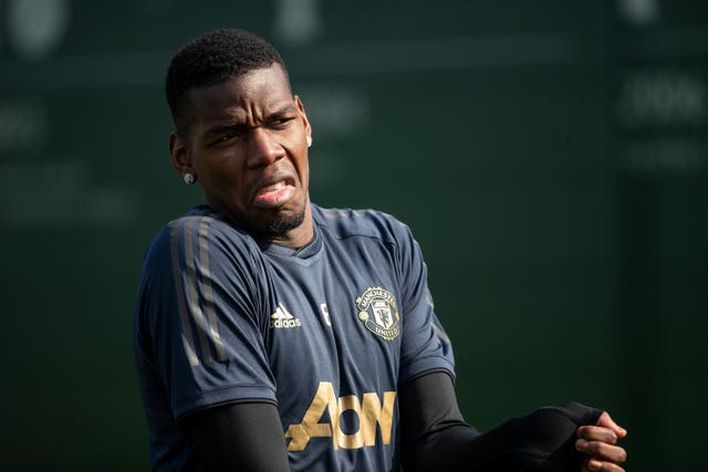 Paul Pogba has been linked with a move to Barcelona, who Manchester United face in the Champions League 