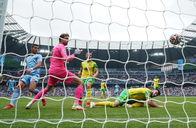 Manchester City 5 - 0 Norwich City: Jack Grealish scores first Manchester City goal in rout against Norwich
